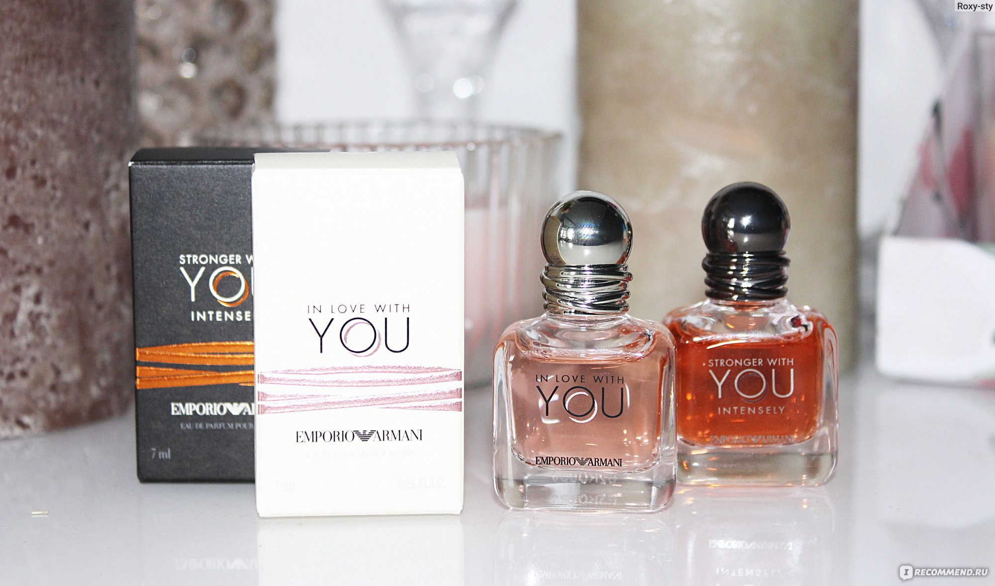 Stronger with you intensely. Emporio Armani stronger with you 30мл. Giorgio Armani 