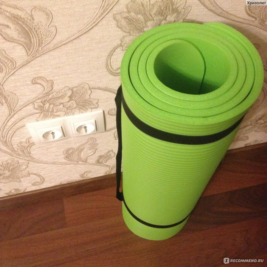 Коврик для йоги/фитнеса Star fit FM-301, NBR - «Мягкий коврик для ...
