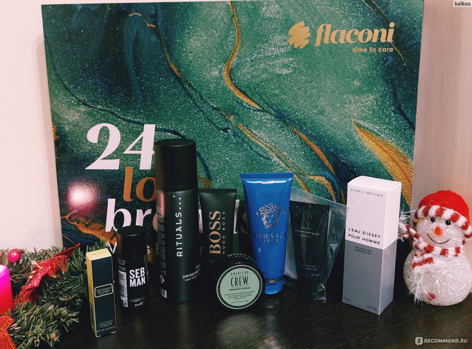 Адвент-календарь Flaconi 24 Love Brands Mens Edition Мужской 2022 год -  «Этот мужской адвент-календарь от Flaconi шокировал, пожалуй, всех.  Наполнение и выгода просто космические! » | отзывы