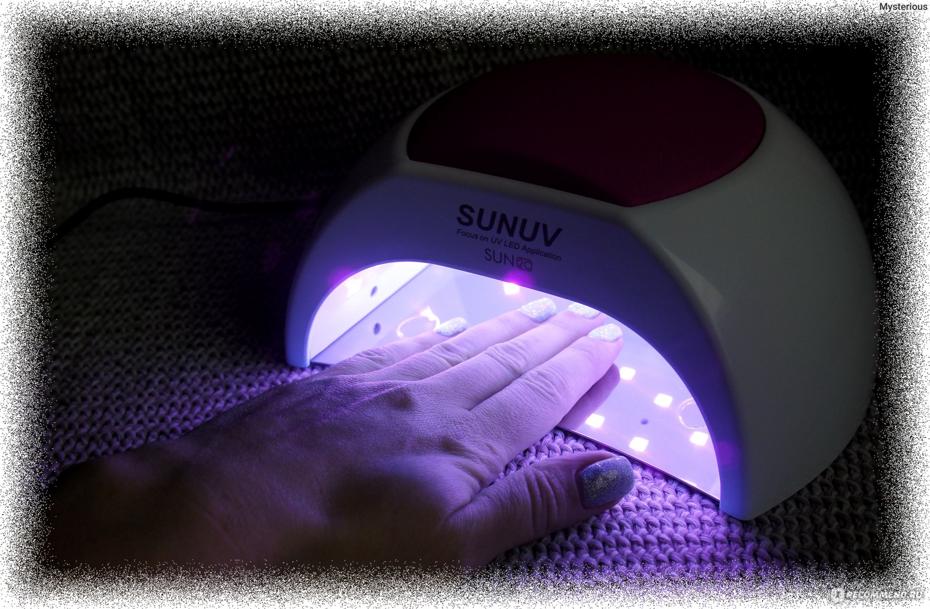 Гибридная лампа для полимеризации гель-лака SUNUV SUN2C UV/LED LAMP 48W