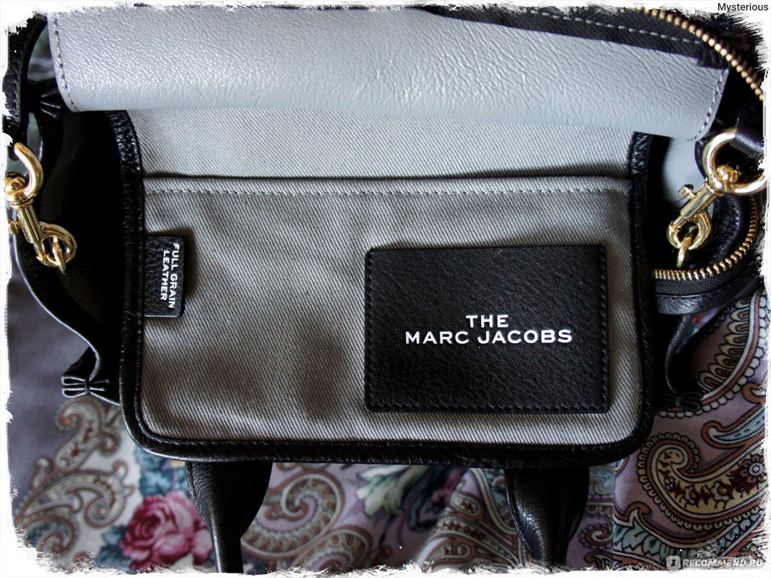 Сумка MARC JACOBS The Leather Mini Tote Bag