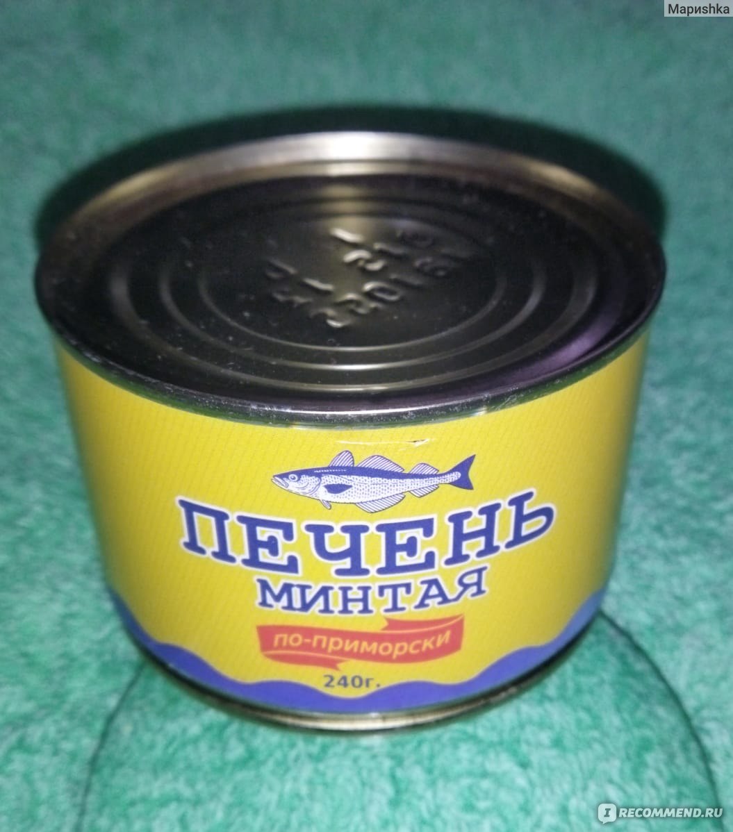 Печень минтая АО 