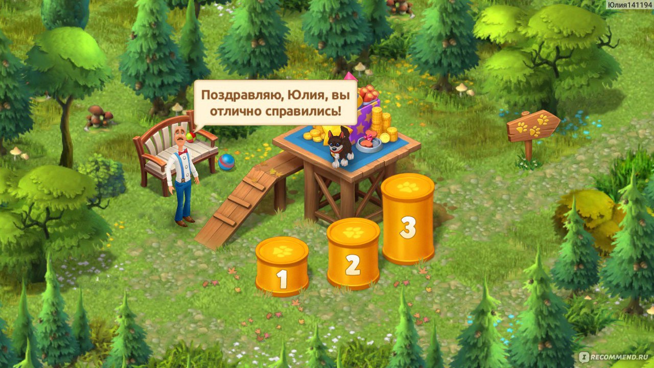 Gardenscapes - «Воссоздай разрушенный сад вместе с дворецким Остиным.  Отличная игра для любителей игр - 