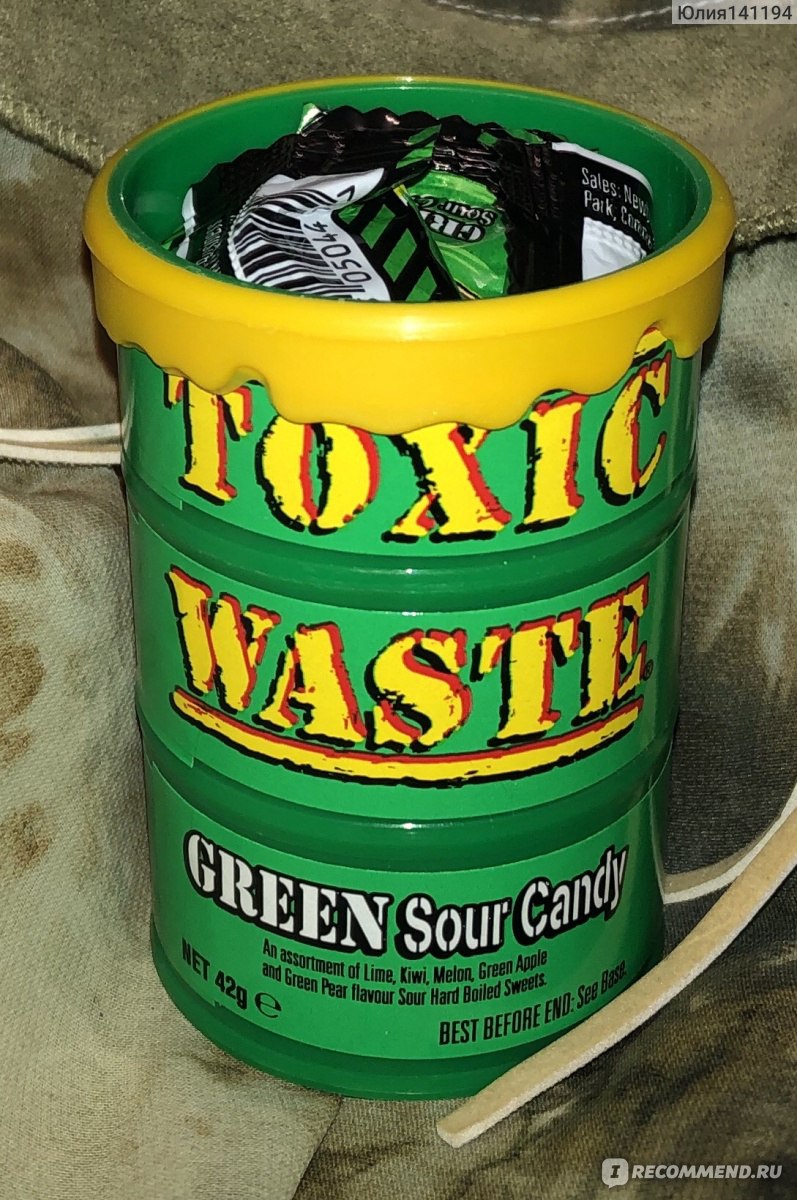 Toxic waste Candy