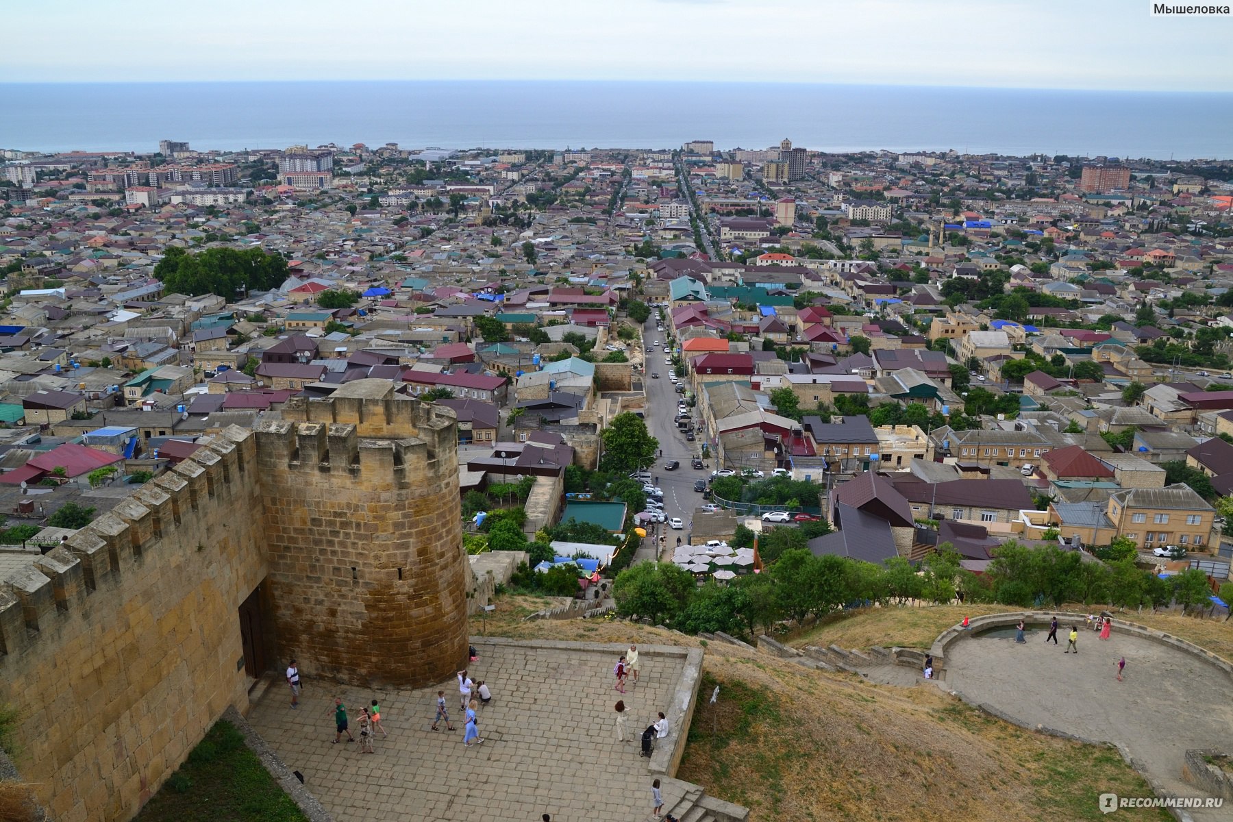 Город Дербент море