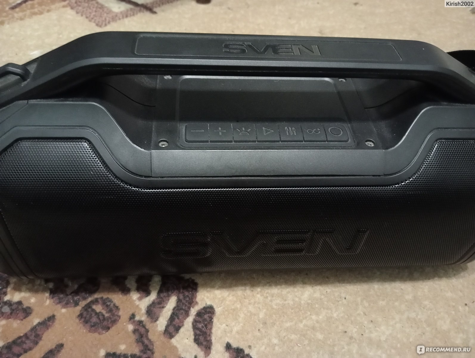 Bluetooth колонка SVEN PS-390 - «Отличная басс колонка! » | отзывы