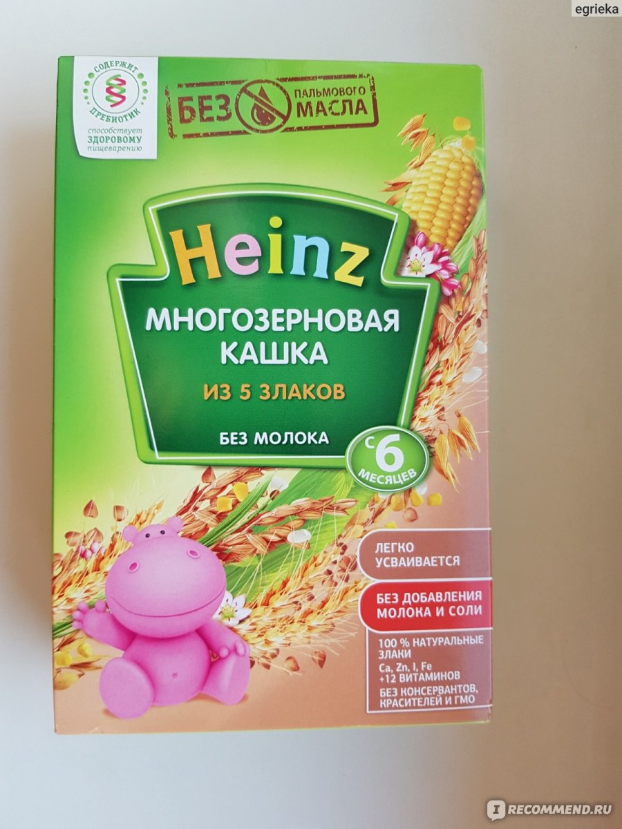 Heinz каша для мам