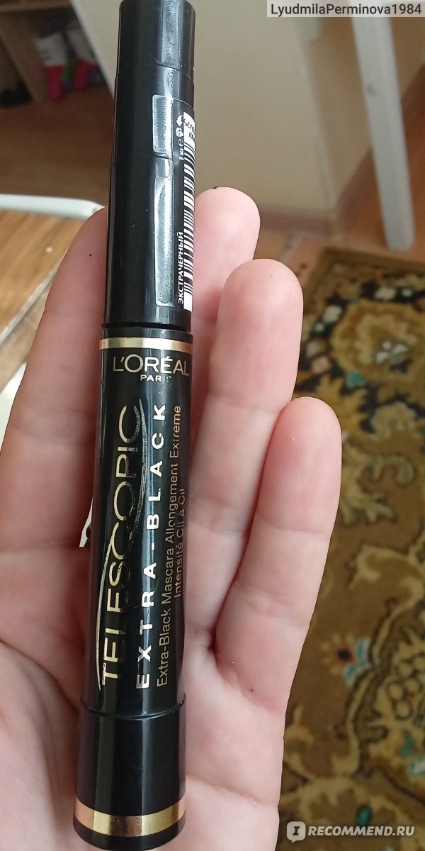 Тушь для ресниц L'Oreal Paris Telescopic (Телескопик) - «любимая тушь ...