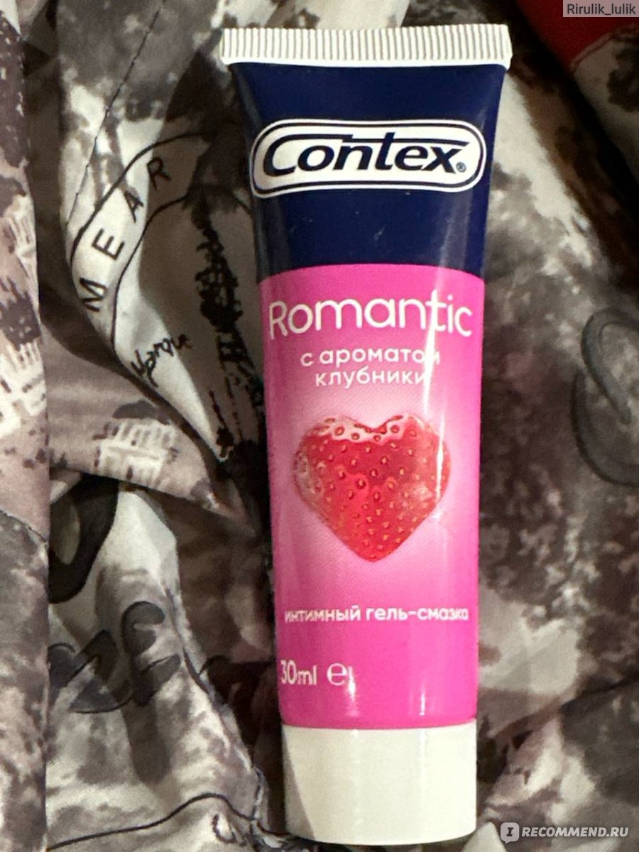 Интимный гель-смазка Contex Romantic - «Длительное увлажнение» | отзывы