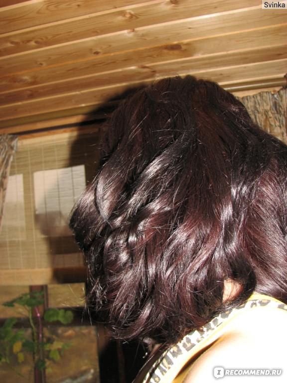Краска для волос черная вишня волосы