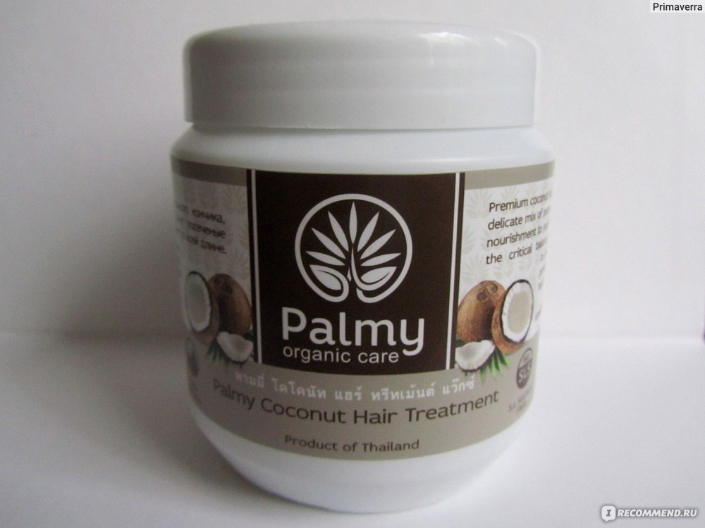 Palmy organic care маска для волос