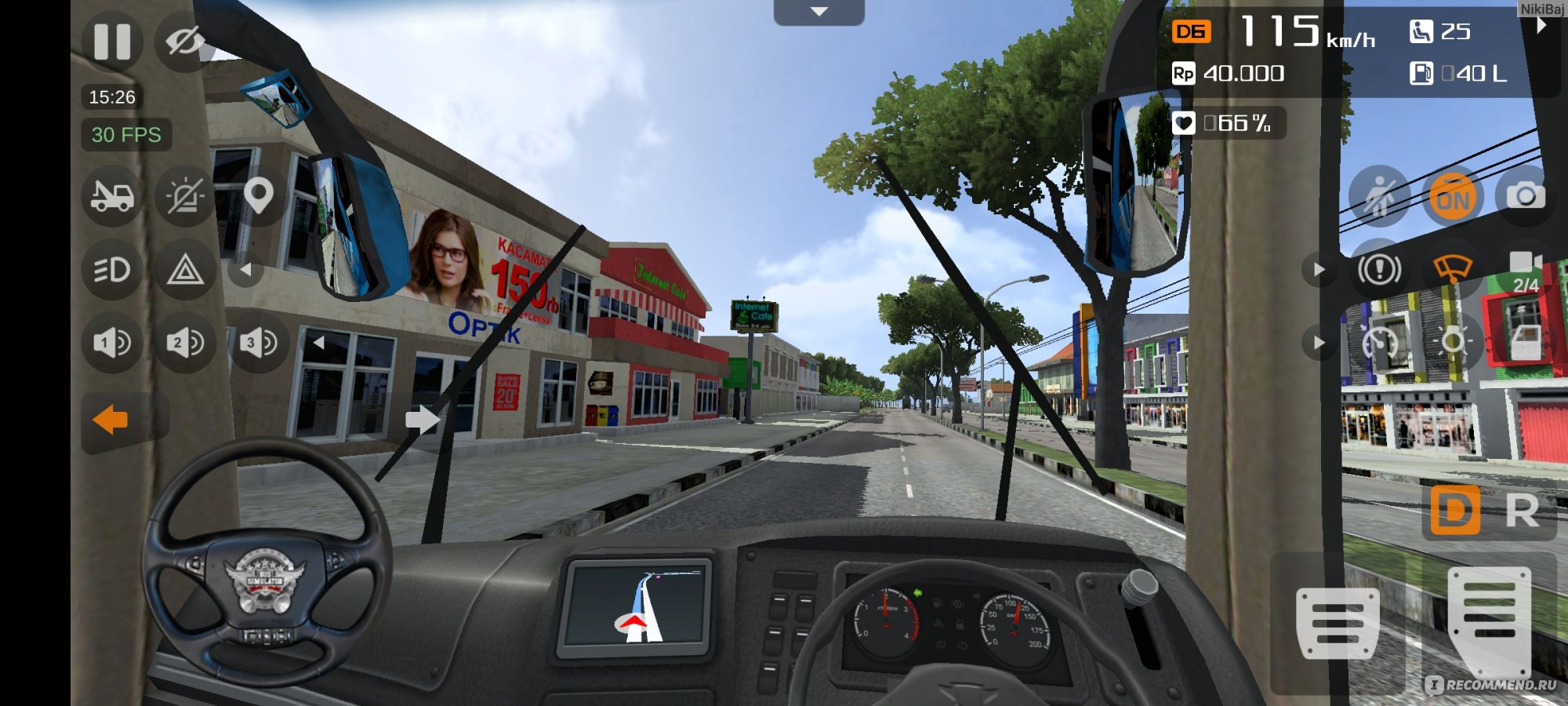 Приложение Bus Simulator Indonesia - «Путешествие по Индонезии в мобильной  игре. Симулятор автобуса, где игровой процесс приближен к реальности » |  отзывы