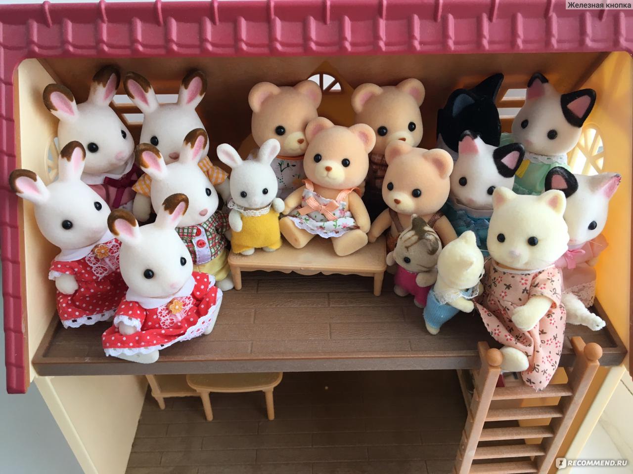 Sylvanian Families Дом Марии - «Домик крольчихи Марии, прекрасный подарок  для девочки от Sylvanian Famalies.» | отзывы