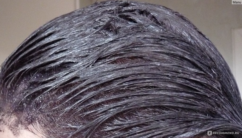 Красивый пепельный цвет волос с помощью корректора Estel Графит 0/G