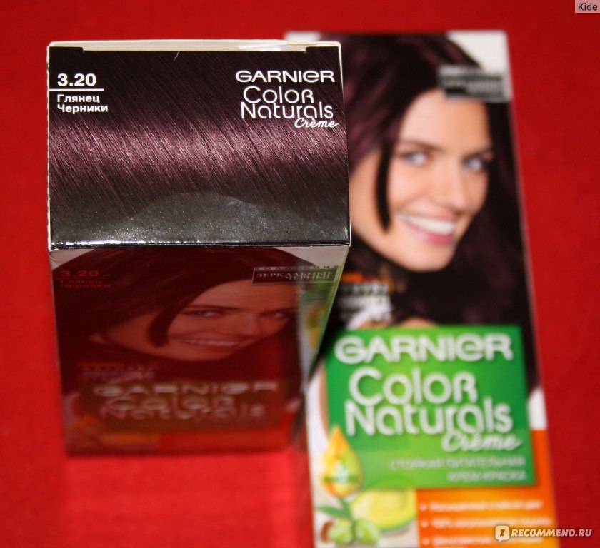 Garnier краска для волос color naturals черный