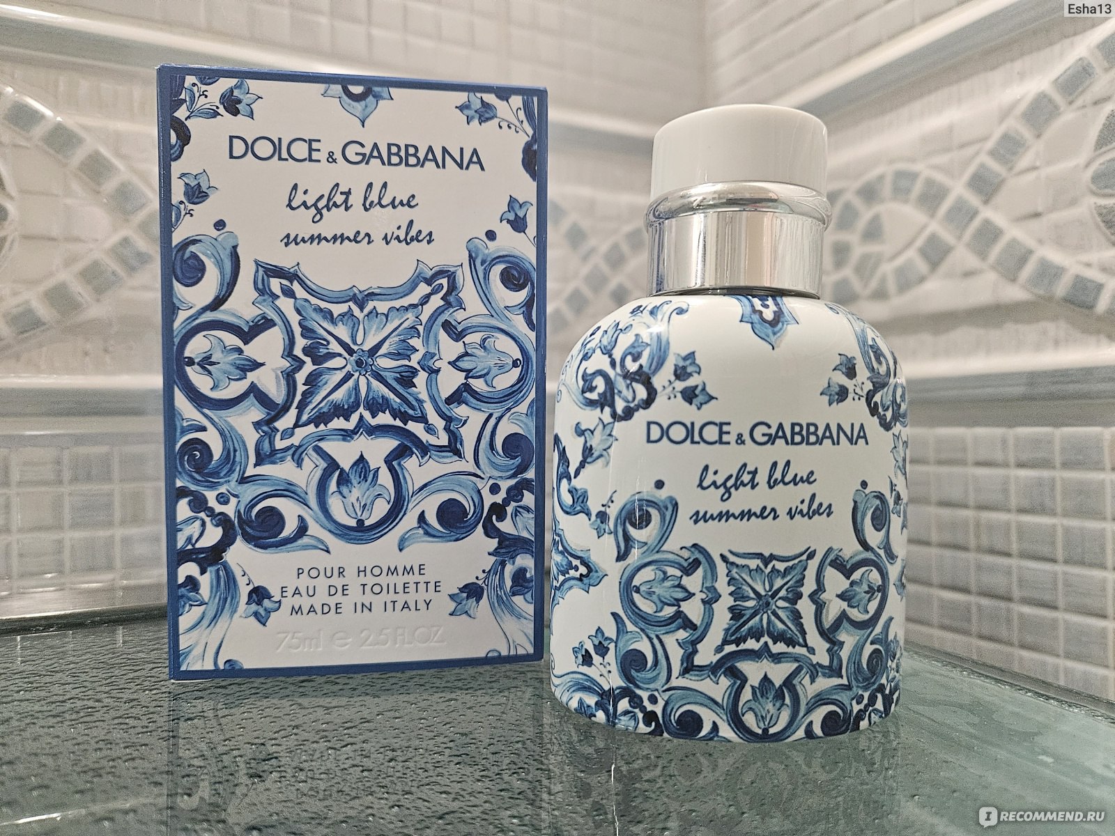 Туалетная вода Dolce & Gabbana Light Blue Summer Vibes Pour Homme