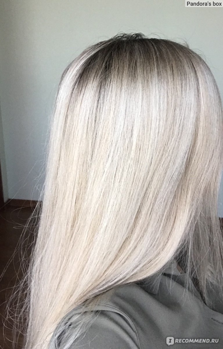 Тонирующая краска для волос без аммиака холодный блонд