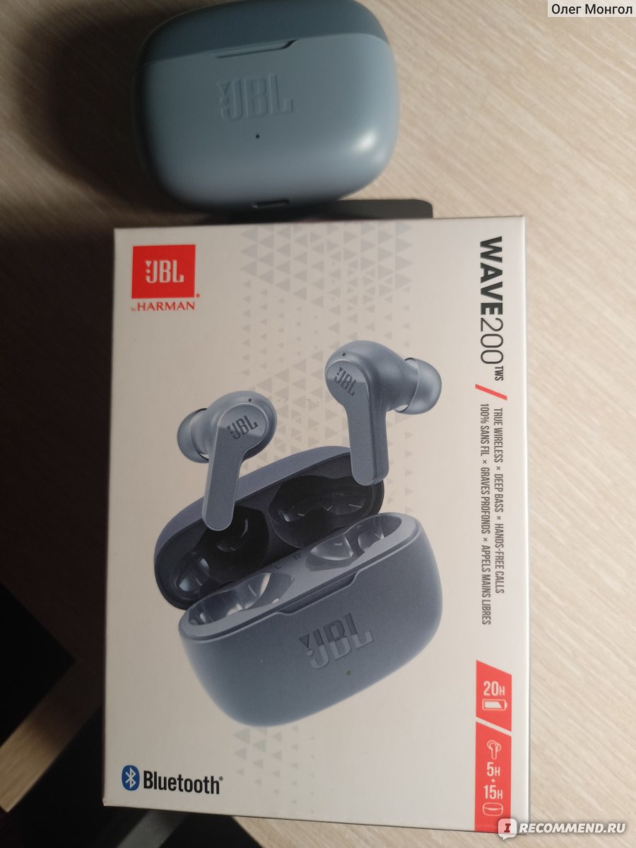 Беспроводные наушники JBL Wave 200 TWS - «Качество на высоте» | отзывы