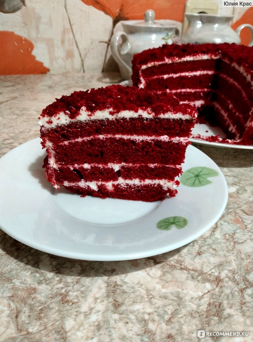 Торт красный бархат спар