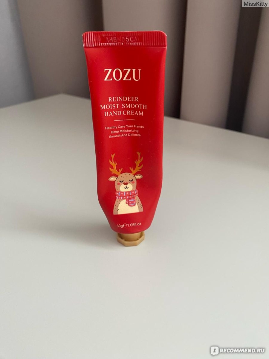 Крем для рук Zozu REINDEER Moist Smooth - «Новогодний крем для рук от Zozu.  » | отзывы