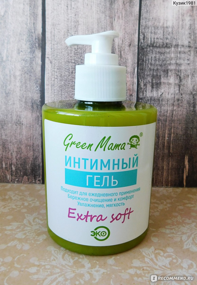 Гель после депиляции от green mama