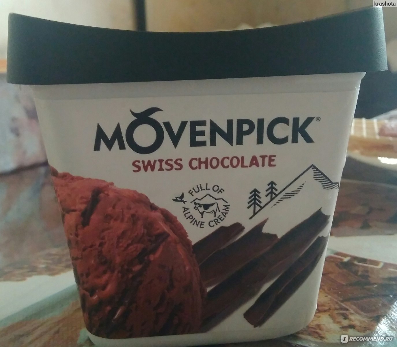 Movenpick швейцарский шоколад