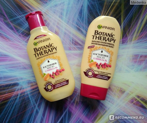 Шампунь Garnier Botanic Therapy Касторовое масло и миндаль ...