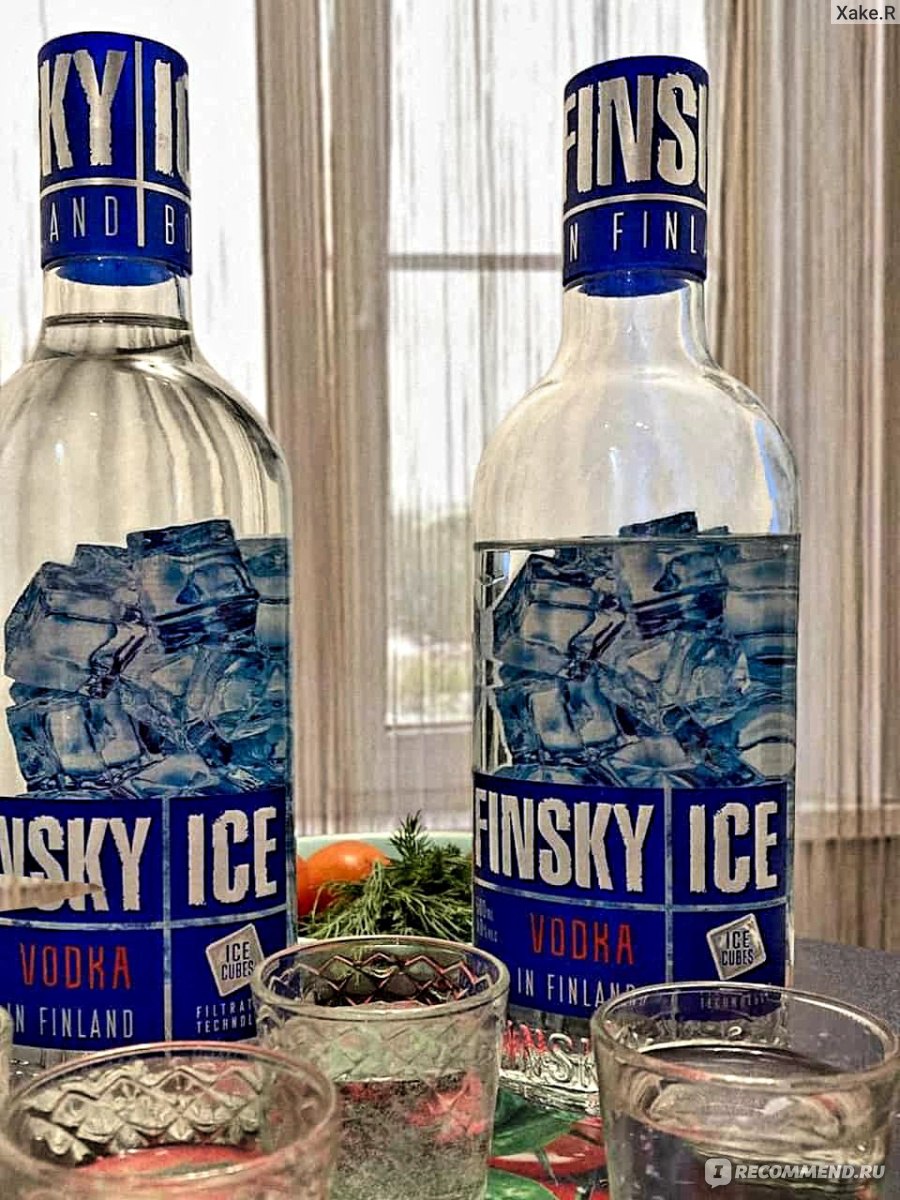 Водка Finsky Ice Lux - «Достойная водка за небольшую цену.» | отзывы