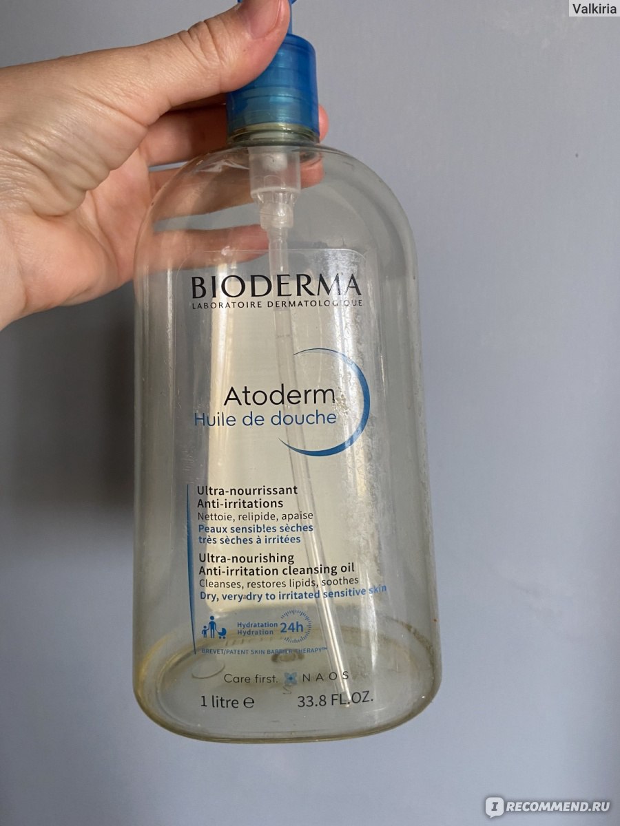 Масло для душа Bioderma Atoderm Huile de douche - «Незаменимый продукт ...