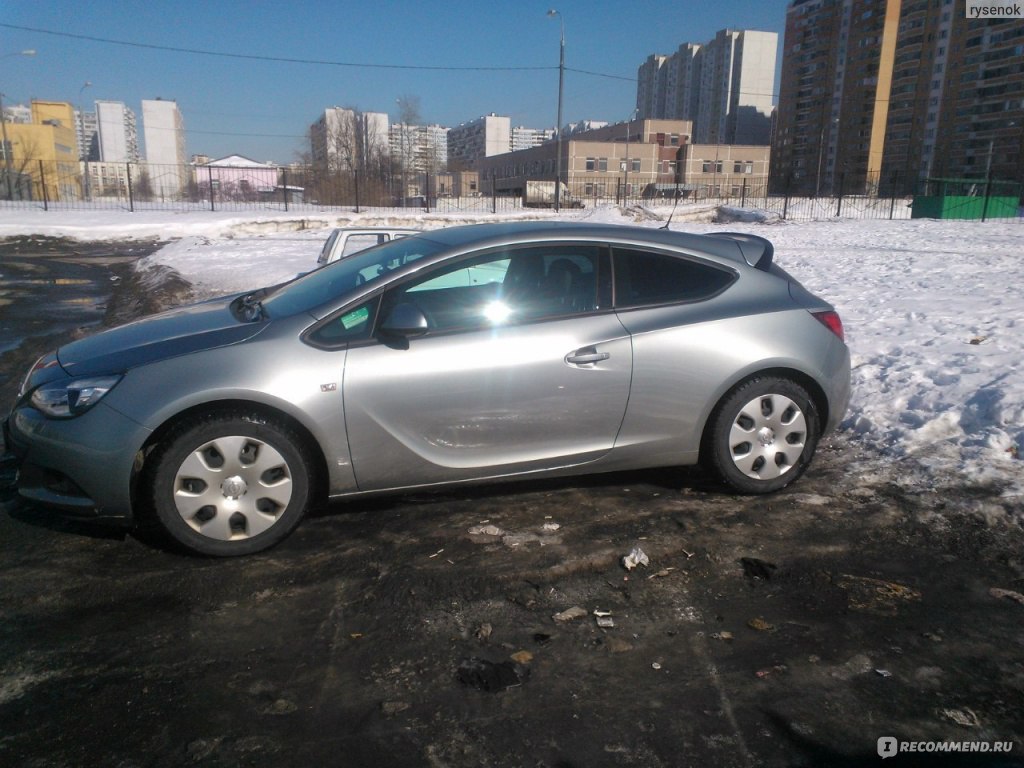 Opel Astra GTC - 2012 - «Прекрасный автомобиль и с виду и изнутри» | отзывы