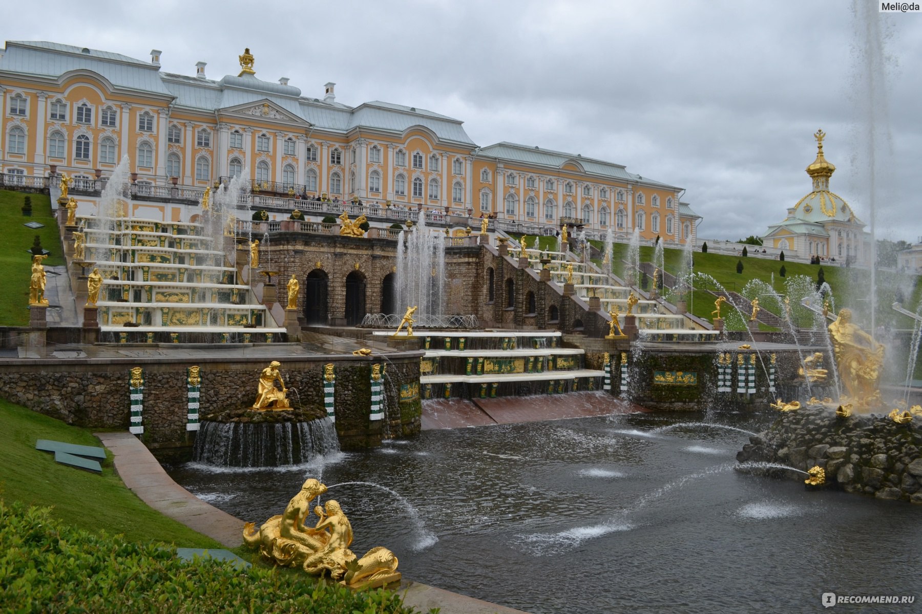 достопримечательности петергофа на