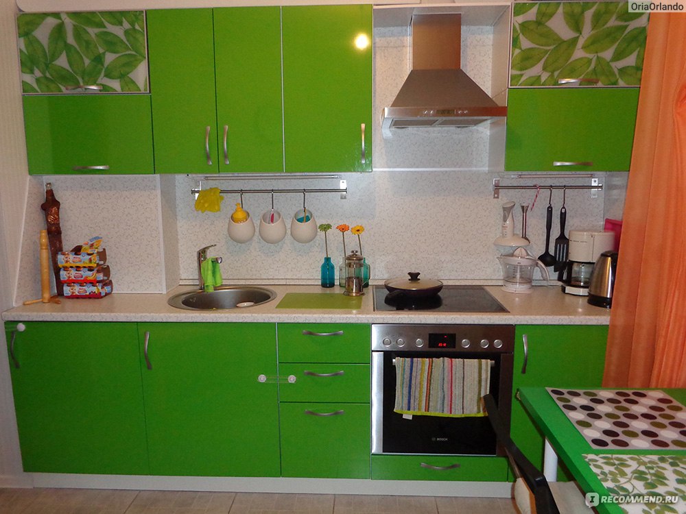 Кухня Леруа Мерлен зеленая (61 фото)