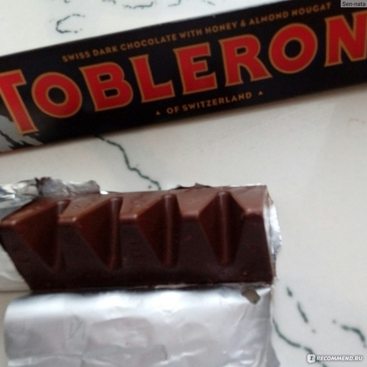 Toblerone Горький шоколад состав