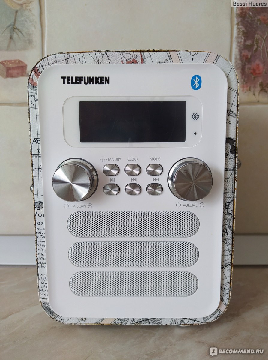 Радиоприемник Telefunken TF-1580UB - «Радиоприемник Telefunken TF-1580UB:  красивый корпус, отличный звук, работа без помех. Да, не разговаривает, но  мне это и не нужно) » | отзывы