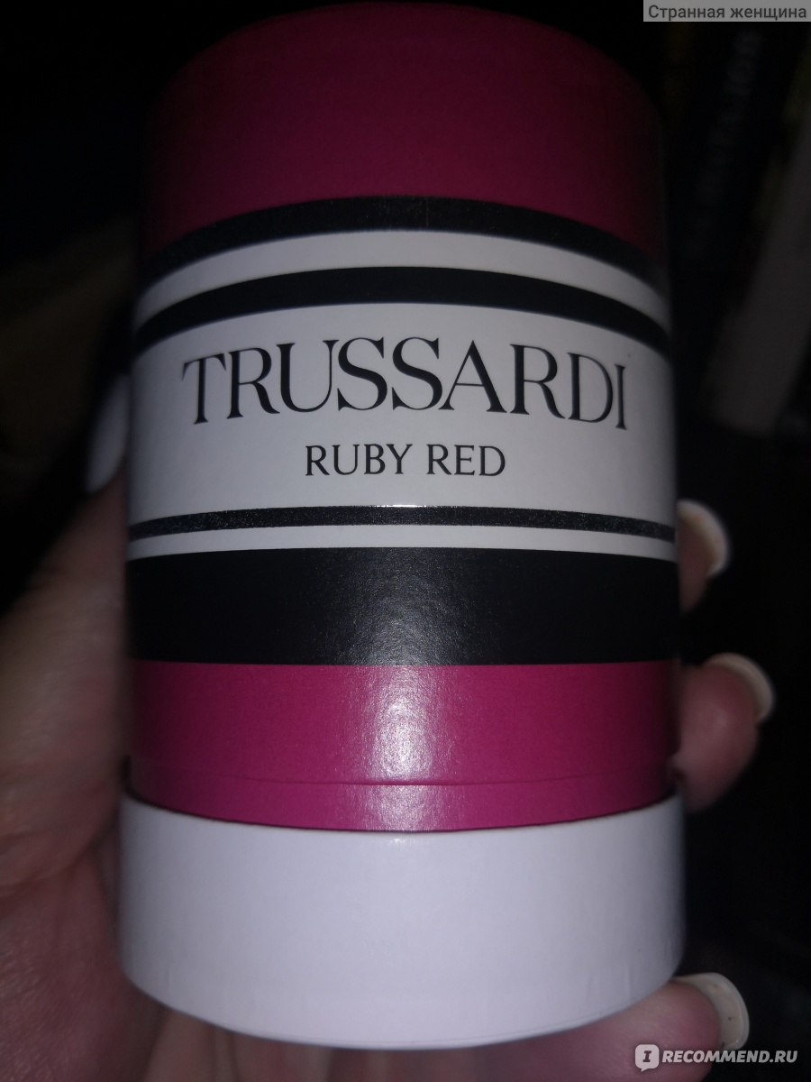 Trussardi Ruby Red - «Сначала понравился, а после - нет» | отзывы