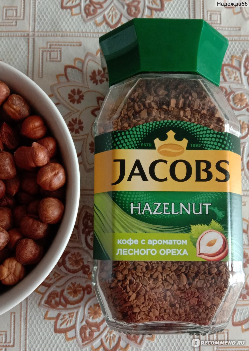 Кофе растворимый сублимированный Jacobs Hazelnut, с ароматом лесного ореха  - «Для разнообразия один раз можно купить» | отзывы