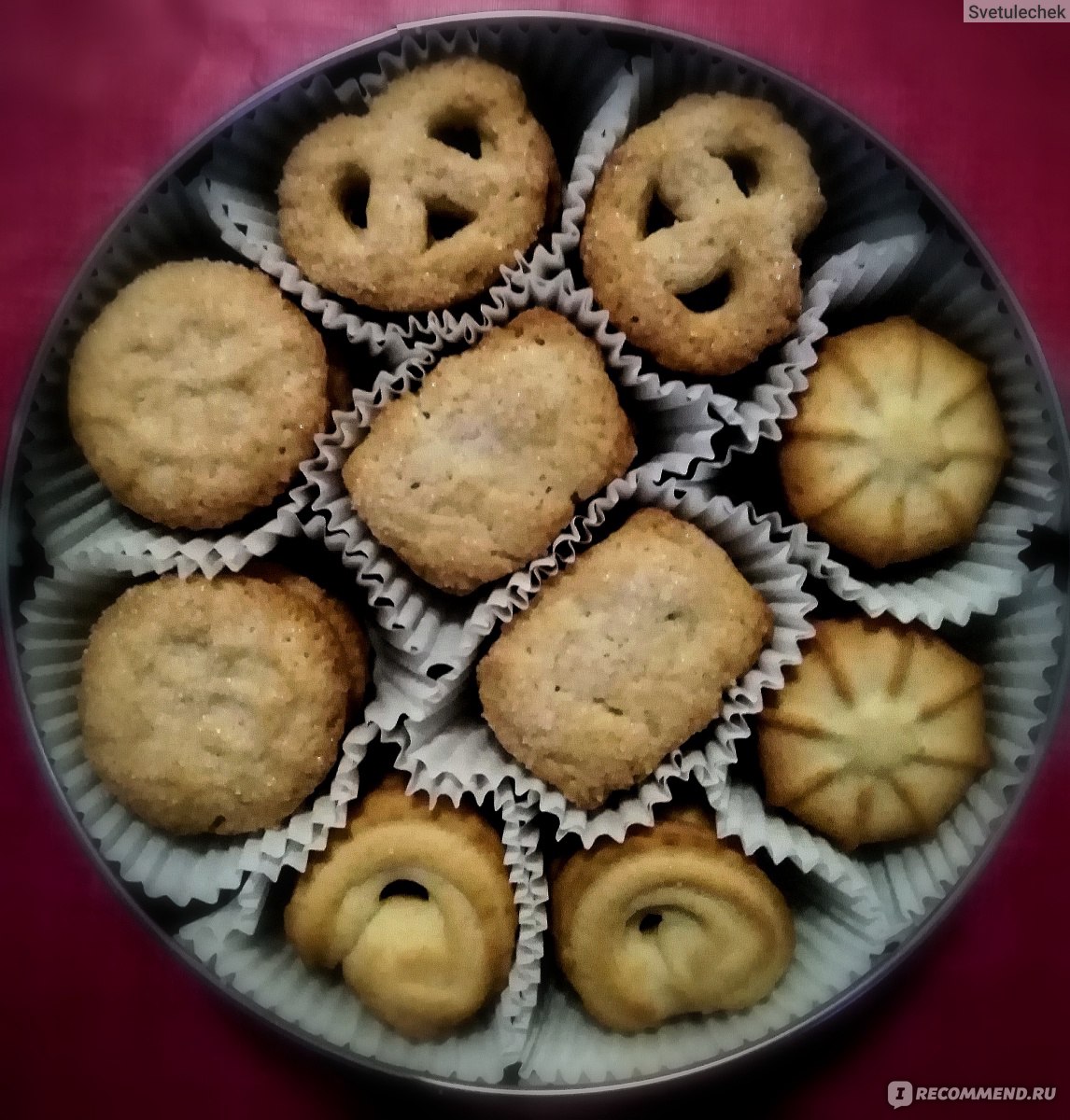 Печенье Beautiful Denmark Danish Butter Cookies - «Вкусное и сливочное  печенье в жестяной банке, пожалуй куплю и на подарок!» | отзывы