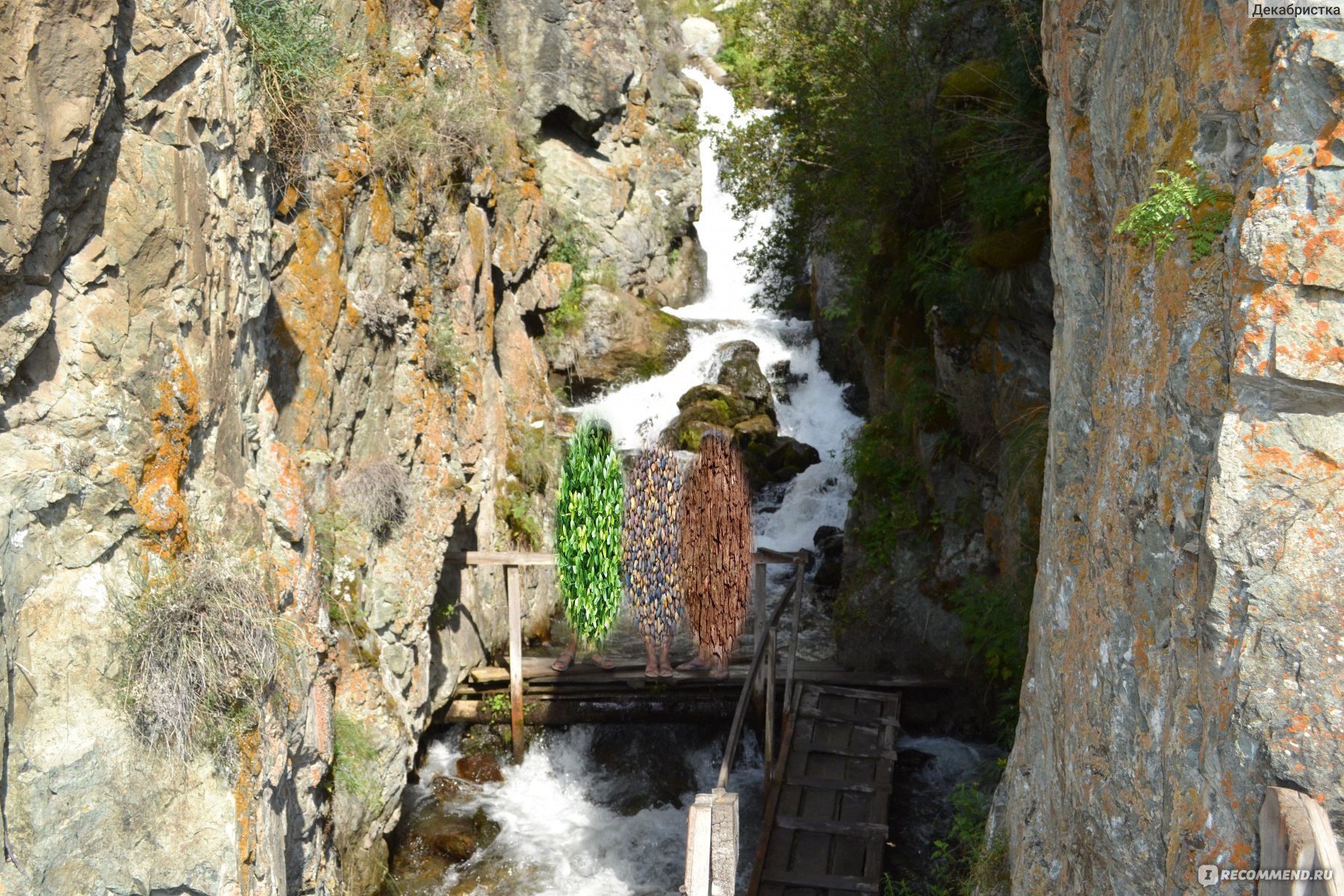 Водопад Бельтертуюк в Чемальском районе