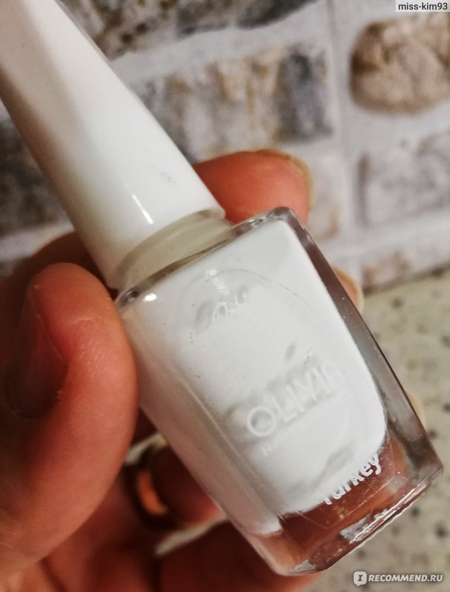 Лак для ногтей Olivia Nail Enamel Provitamin - «Мой самый первый лак» |  отзывы