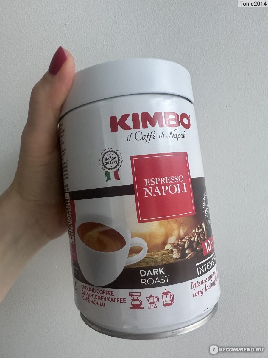 Кофе молотый KIMBO espresso NAPOLI - «Стал любимым кофе.» | отзывы