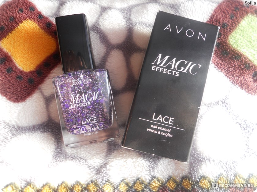 Лак для ногтей «Кружева» Avon Lace Nailwear Magic Effects
