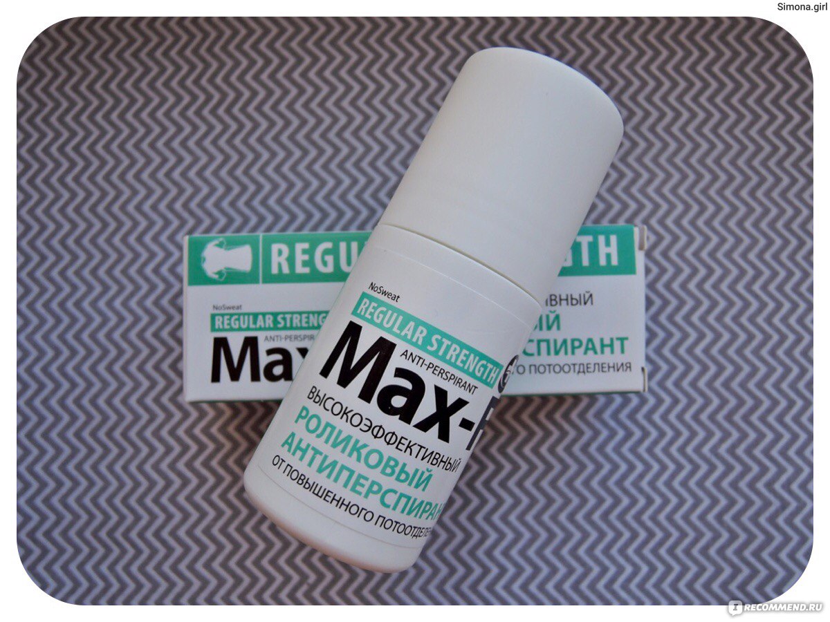 Дезодорант-антиперспирант Max-F Regular Strength 15% - «И БОЛЬШЕ ...