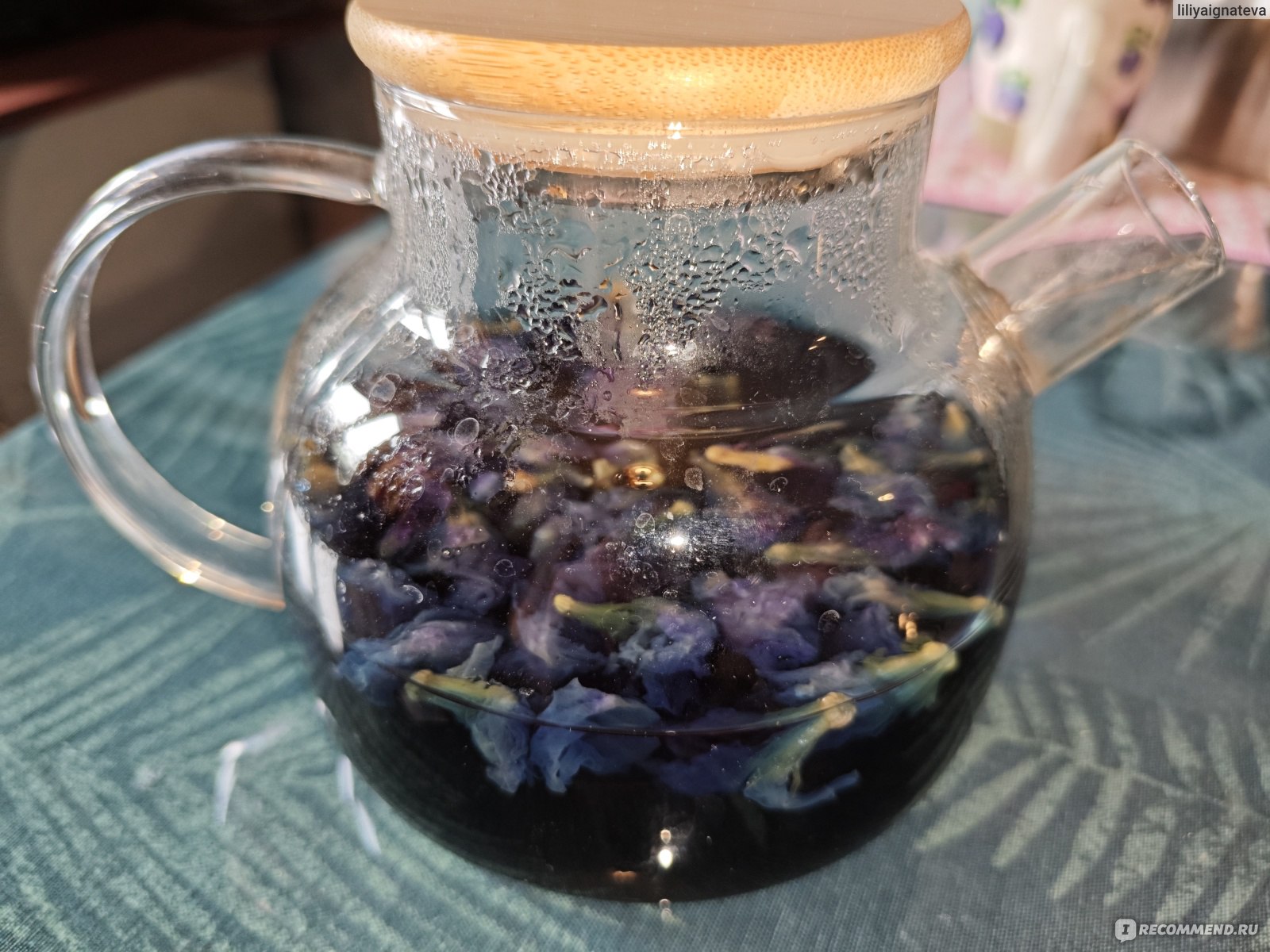 Травяной чай рассыпной Тайна Чайна Чакра Тайский Анчан Butterfly Pea ...