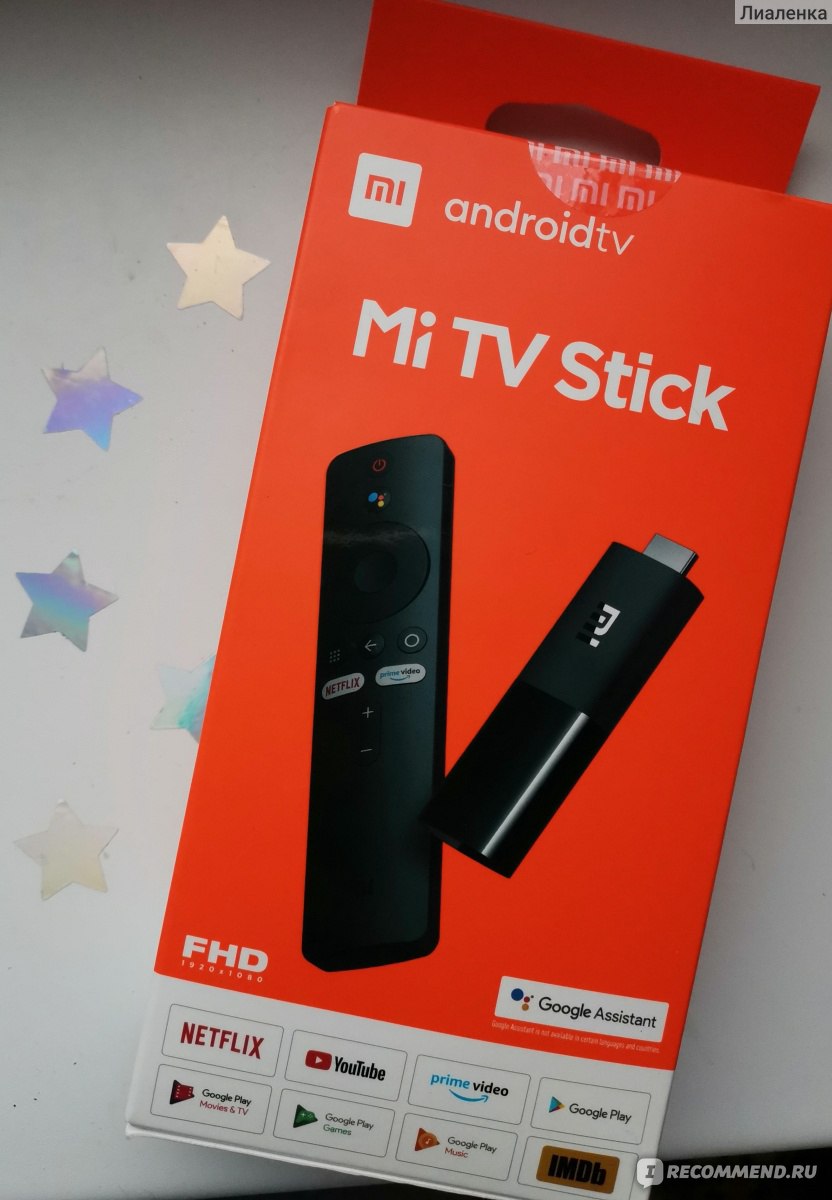 Smart-TV приставка Xiaomi TV Stick EU (MDZ-24-AA)