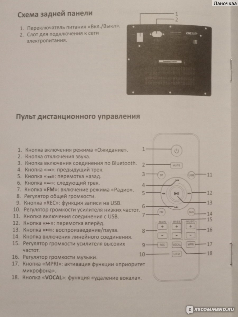 Dexp lh v2000 обзор