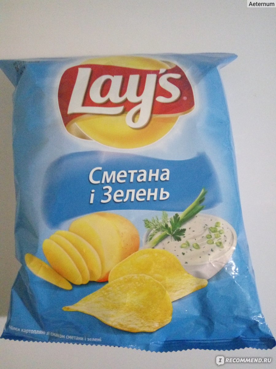 Чипсы картофельные Lays 