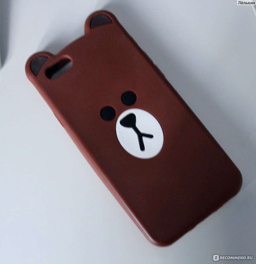 Чехол для мобильного телефона Aliexpress 3D Bear Silicon Case For iPhone 6  6S - «Крутой угрюмый медвеД) » | отзывы