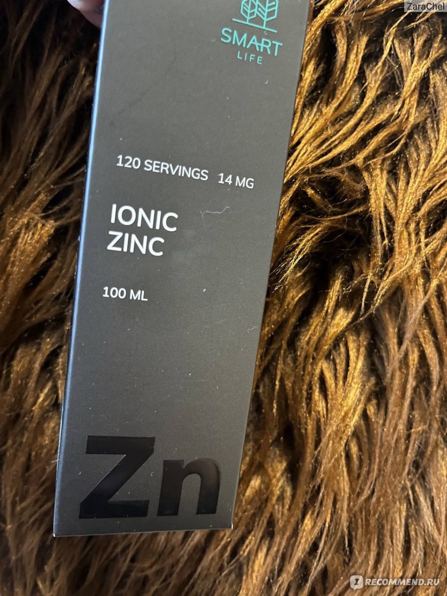 БАД SmartLife Ионизированный Цинк (Ionic Zinc) - «Нашла легкоусвояемую ...