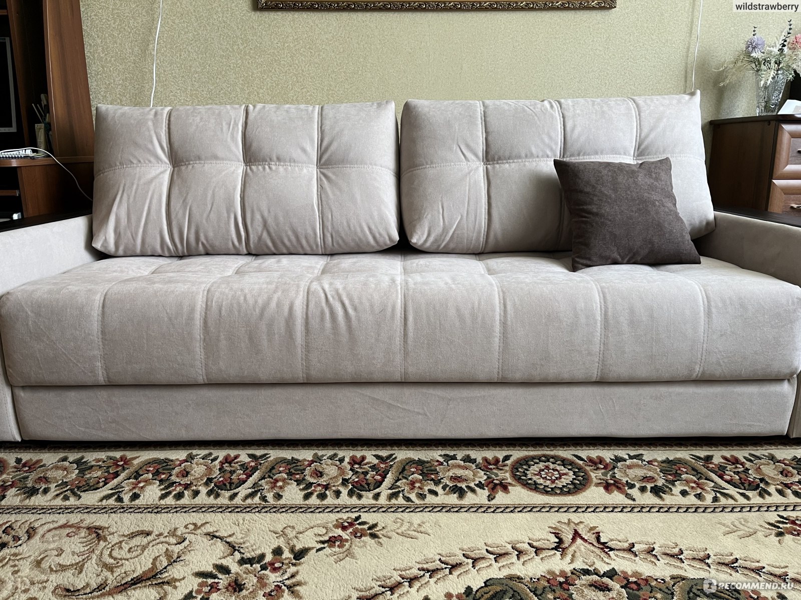 Boss - «Добротный диван с удобным матрасом, простым механизмом. Диван Bossиз магазина \