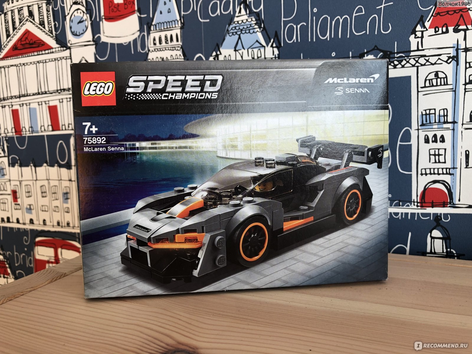 LEGO® Speed Champions Автомобиль McLaren Senna 75892 - «Детализированная  модель автомобиля McLaren от Lego.» | отзывы